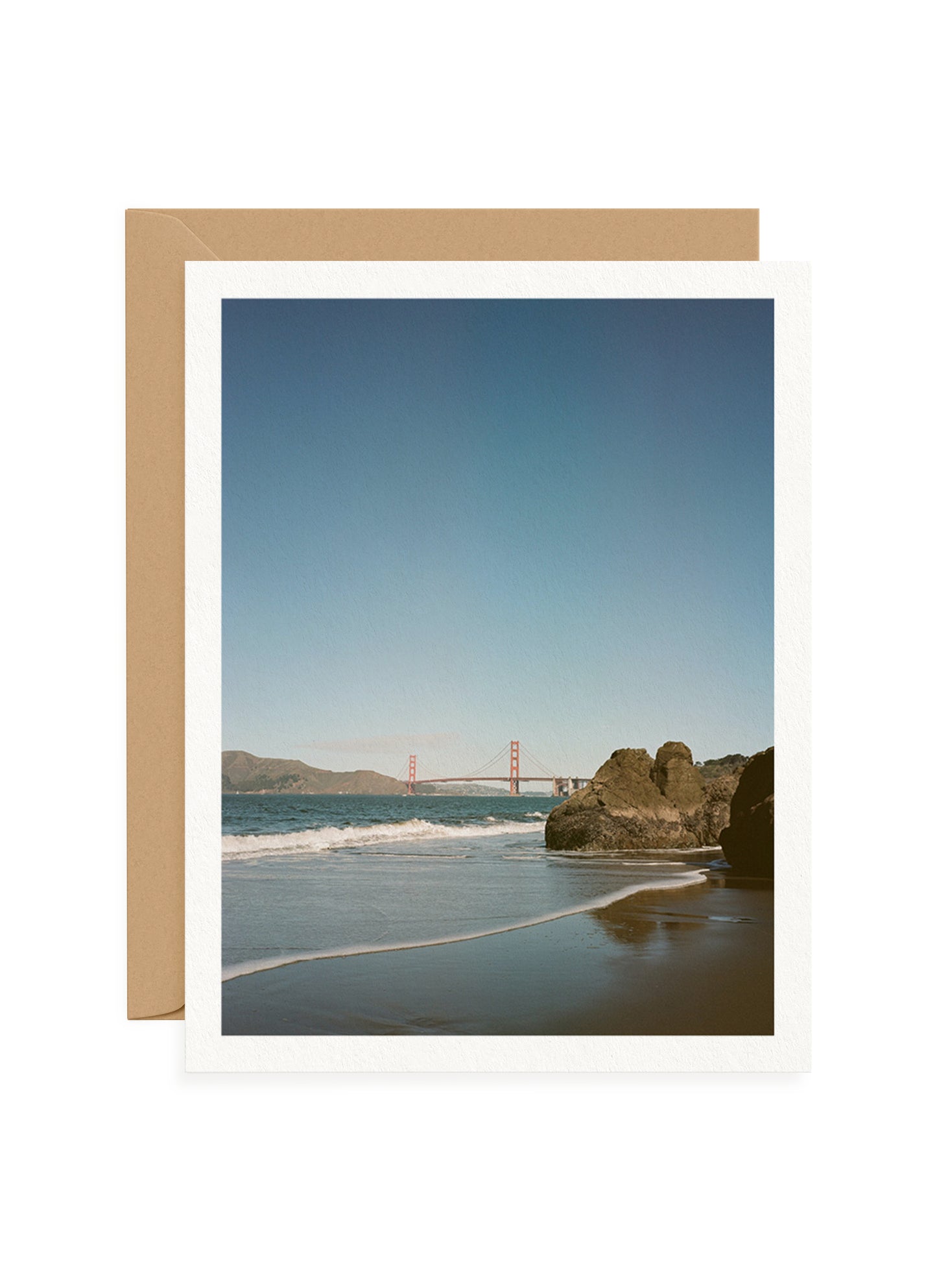 China Beach Greeting Card