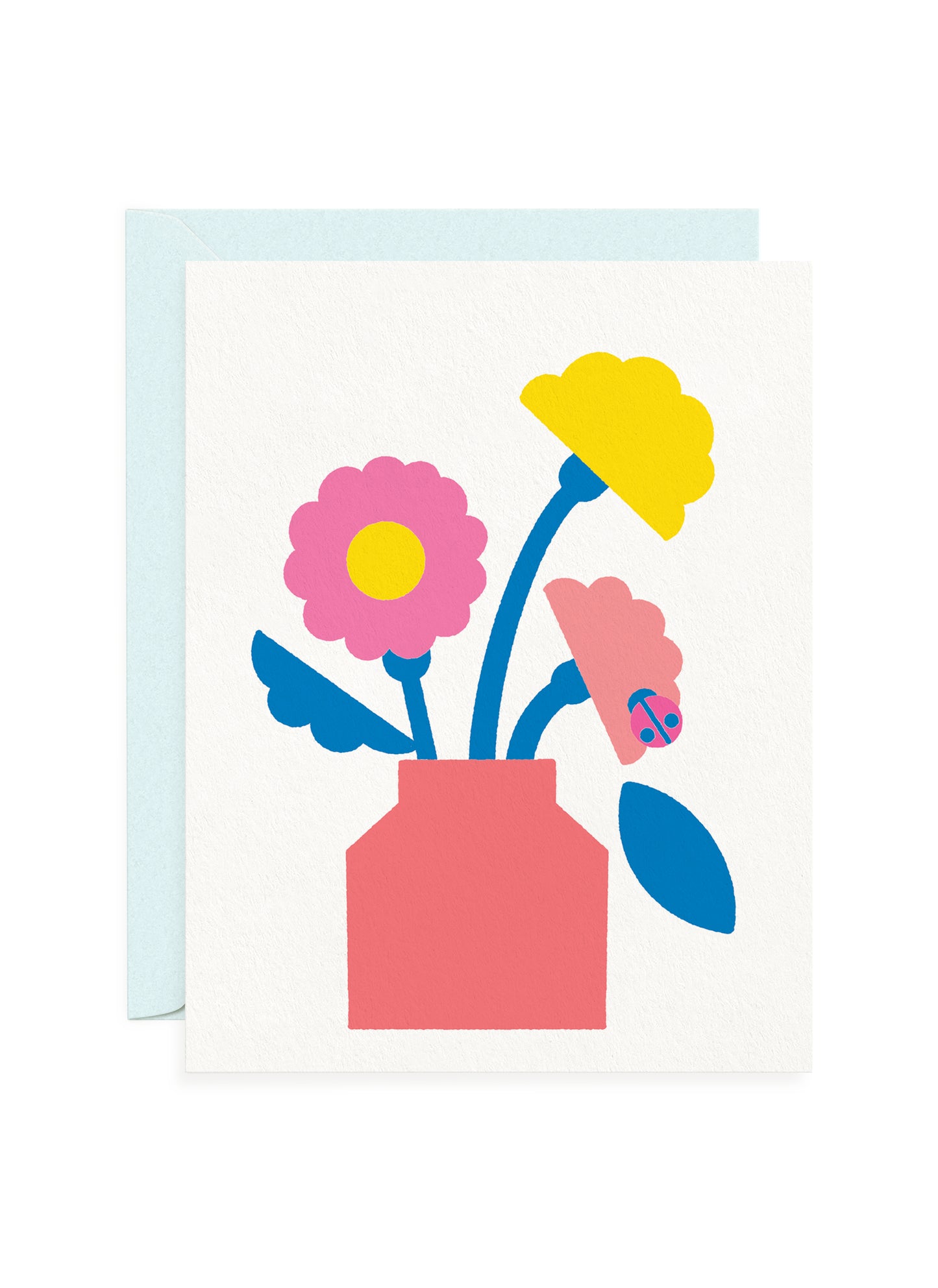 Ladybug Still Life Greeting Card