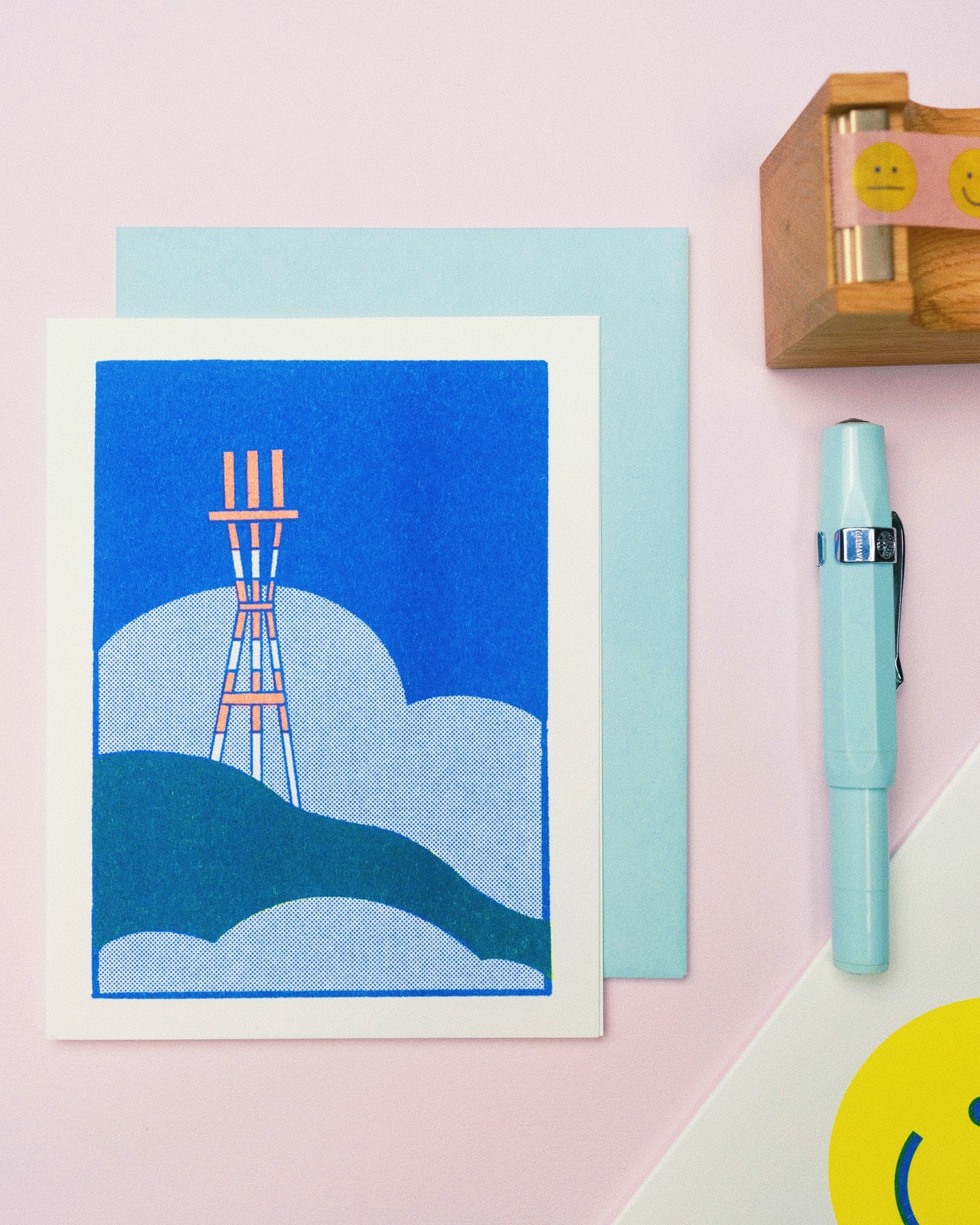 Twin Peaks Greeting Card