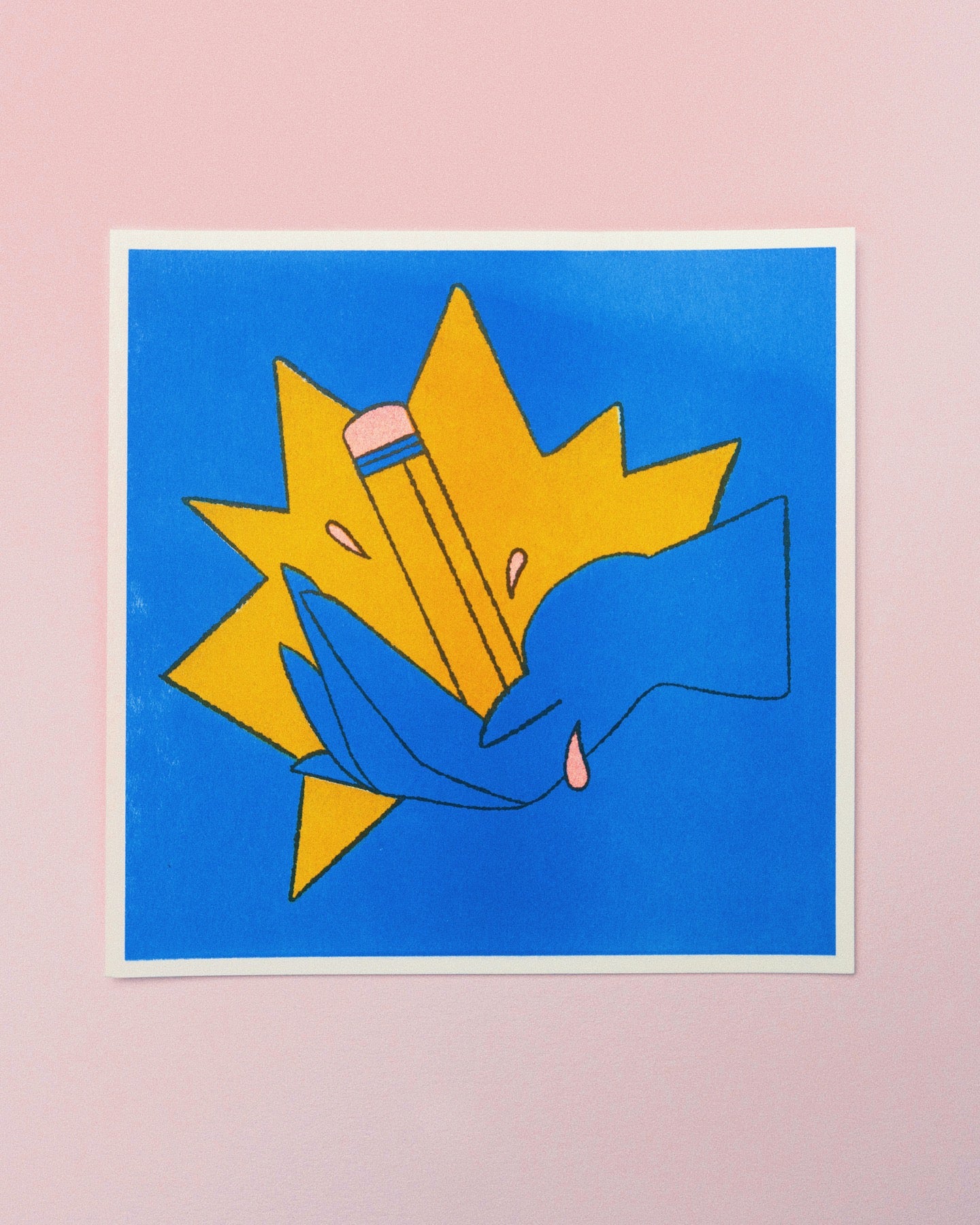 This is Art Risograph Print