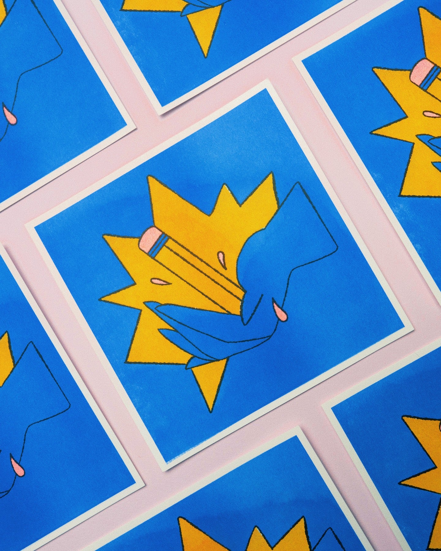 This is Art Risograph Print