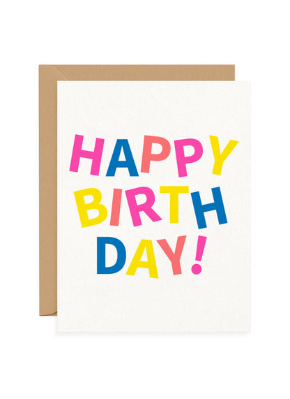 Happy Birthday Greeting Card