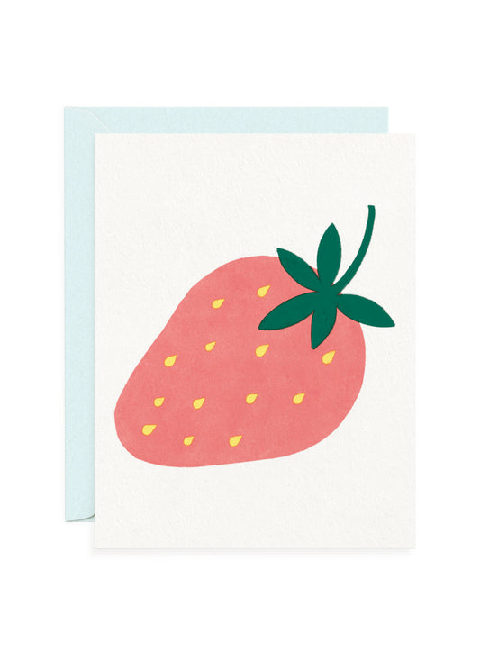 Strawberry Greeting Card