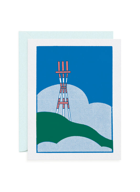 Twin Peaks Greeting Card